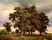 Georg-Heinrich Crola Oak Trees oil painting picture wholesale